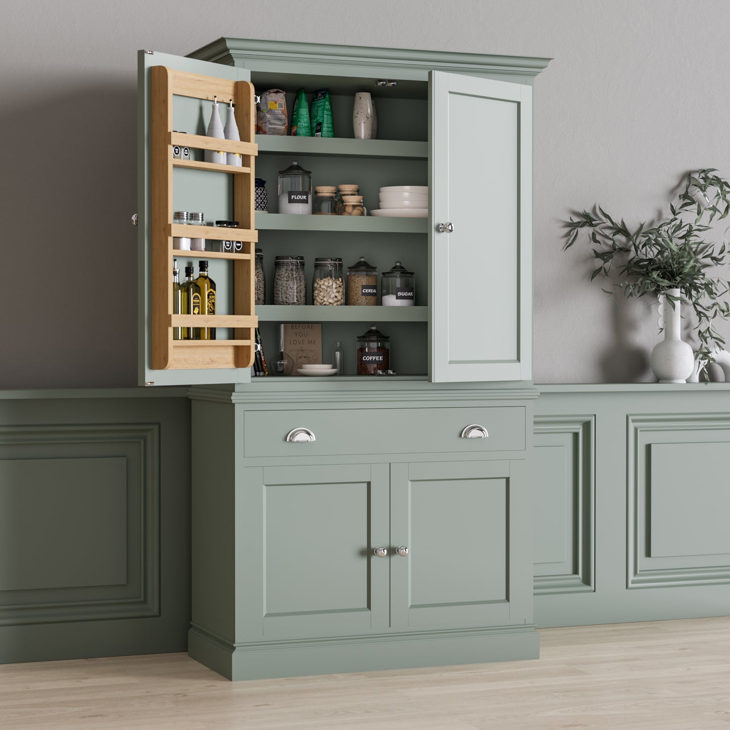 The Cook's Larder - 4 Door - 1 Drawer