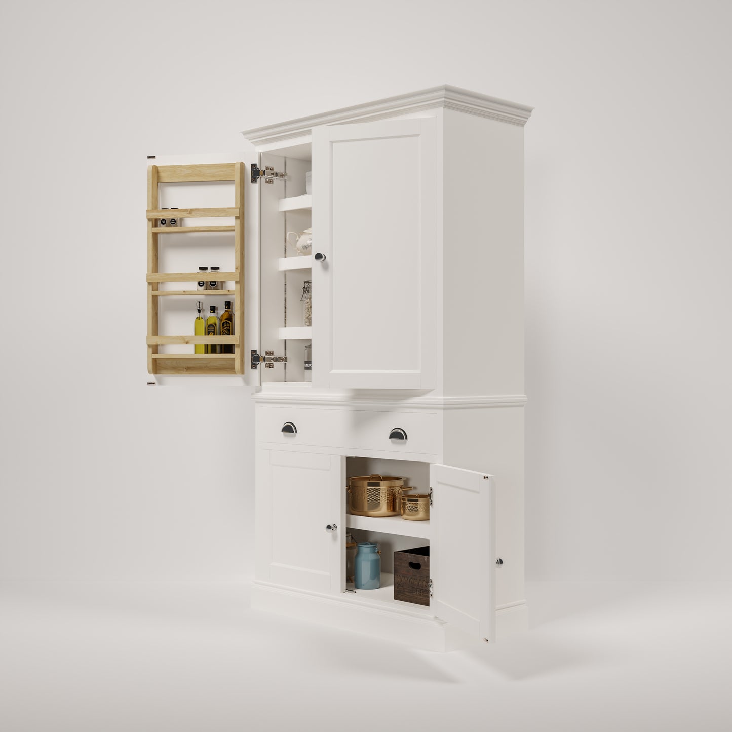 The Cook's Larder - 4 Door - 1 Drawer