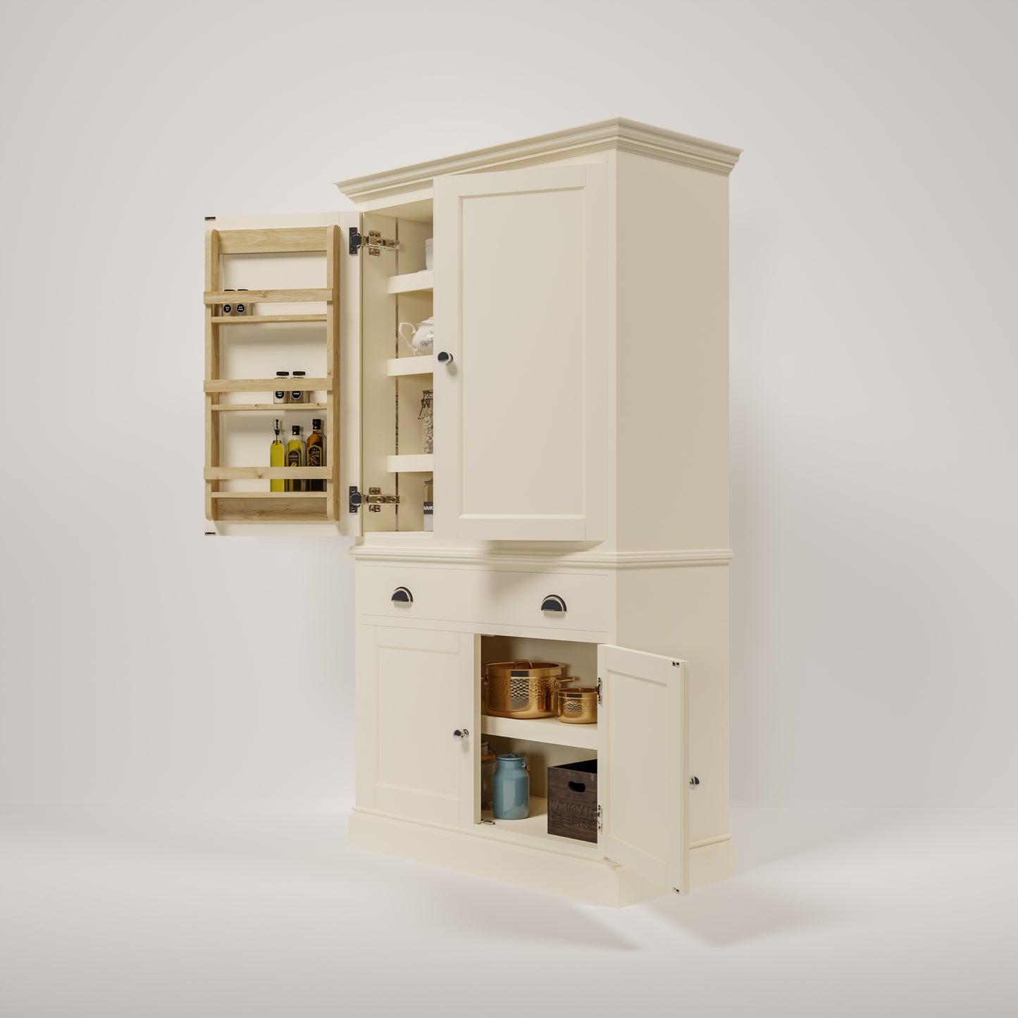 The Cook's Larder - 4 Door - 1 Drawer