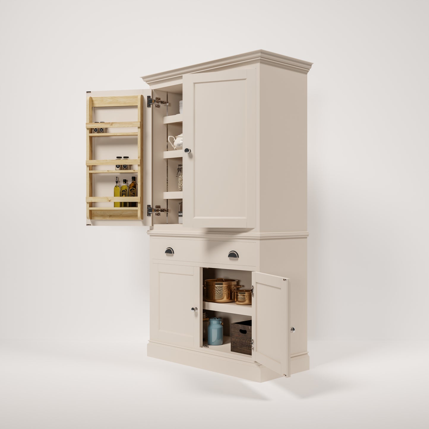 The Cook's Larder - 4 Door - 1 Drawer