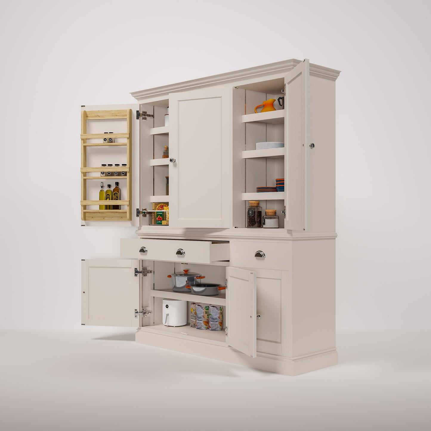 The Cook's Larder - 6 Door - 2 Drawer