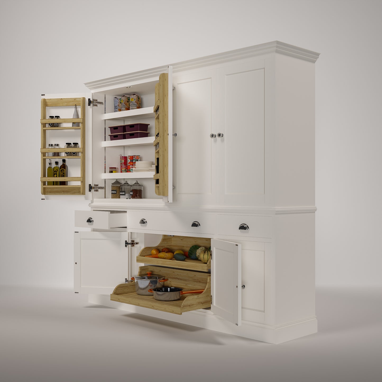 The Cooks Larder - 8 Door - 3 Drawer