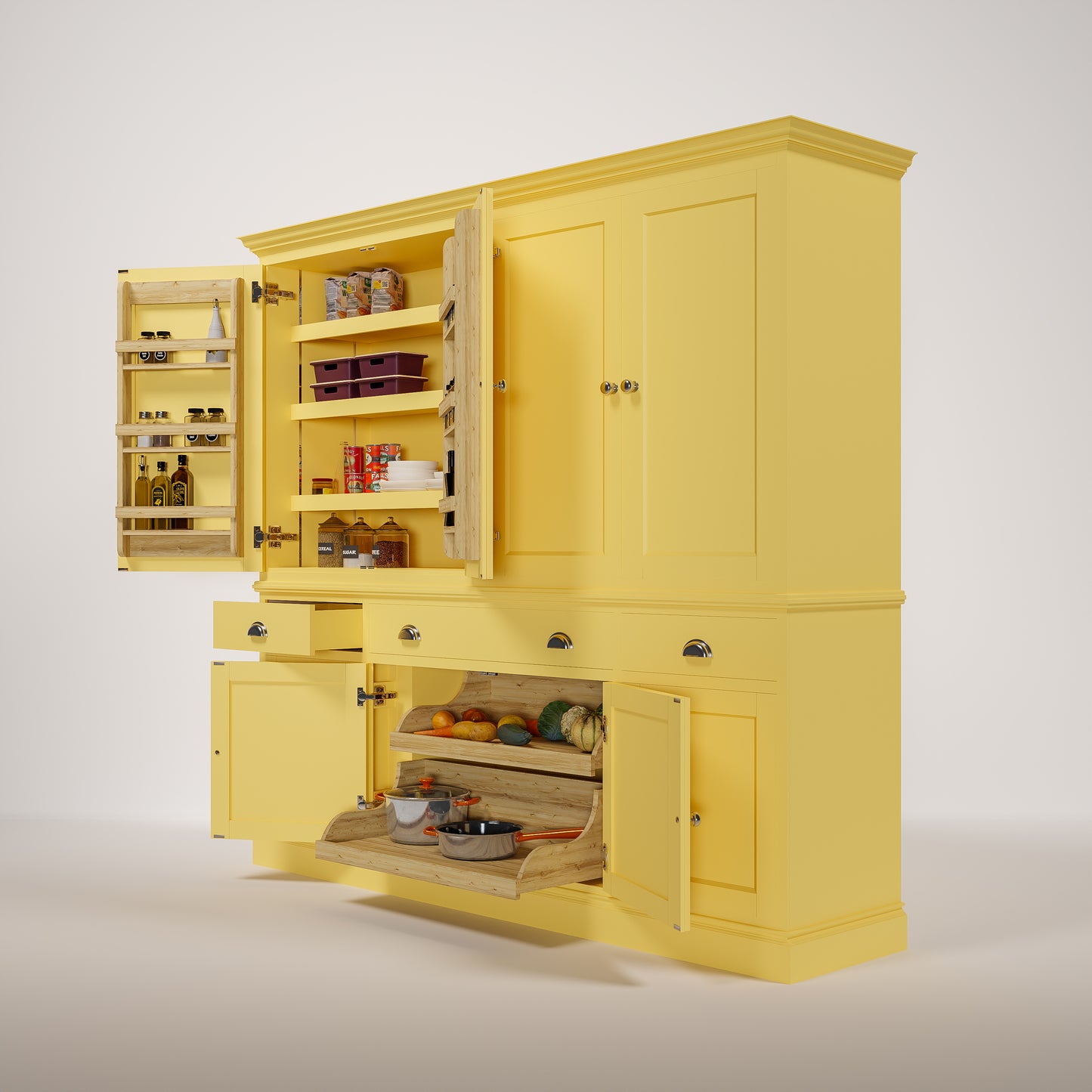 The Cooks Larder - 8 Door - 3 Drawer